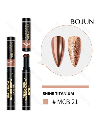 Metallic Mirror Effect Air Cushion Magic Powder Pen